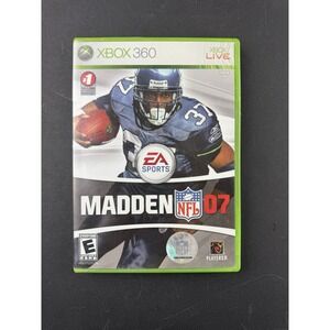 Madden NFL 07 (Microsoft Xbox 360, 2006)